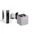 D'Lite Luz De Pared Nova Plata Up & Down 4.9W 480lm - 830 Luz Cálida | IP54 - Ángulo de haz ajustable