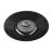 Noxion Empotrado Foco Logic MR16 Ajustable Brillante Negro | 92mm - Recorte 80mm - IP20 - Incl. GU10 Casquillo