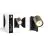 D'Lite Luz De Pared Prisma Metal Oro | IP20 - Apta para 1x GU10