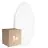 Multipack 5x Ledvance Plafón LED Techo/Pared Surface CIRCULAR 500 PS Acero Blanco 42W 3500lm - 830 Luz Cálida | IP44