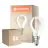 Multipack 6x Osram Classic LED E14 Esférica Con Filamento Clara 5.9W 806lm - 827 Luz Muy Cálida | Regulable - Reemplazo 60W