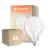 Multipack 4x Osram Classic LED E27 Globe Con Filamento Mate 17W 2452lm - 827 Luz Muy Cálida | Reemplazo 150W