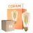 Multipack 4x Osram Vintage 1906 LED E27 Edison Con Filamento Oro 7.2W 806lm - 824 Luz Muy Cálida | Reemplazo 60W