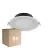 Multipack 6x Noxion Downlight LED Hera Plano Empotrado Blanco 15W 1500lm 80D - 827-830-840 CCT | 168mm - Recorte 144mm
