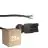Multipack 25x Noxion GST - Compatible Cable de alimentación Negro - Macho + Extremos abiertos - 0,3m - 3 pole 0,75mm2