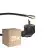 Multipack 25x Noxion Cable De Alimentación de alimentación Negro - Schuko Europlug + Extremos abiertos - 3m - 3 pole 0,75mm2