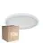 Multipack 10x D'Lite Luz de techo Luma Blanco 18W 1700lm - 827 Luz Muy Cálida | IP44 - 29cm