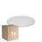 Multipack 5x D'Lite Luz de techo Luma Blanco 22W 2000lm - 827 Luz Muy Cálida | IP44 - 42cm