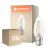 Multipack 10x Ledvance Classic LED B22 Vela Con Filamento Clara 1.8W 250lm - 827 Luz Muy Cálida | Reemplazo 25W