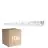 Multipack 10x Ledvance Pantalla LED Estanca Prueba De Vapor 46W 6400lm - 840 Blanco Frio | 150cm