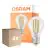 Multipack 4x Osram Parathom Classic LED E27 Pera Con Filamento Clara 6.5W 806lm - 822-827 Dim To Warm | Regulable - Reemplazo 60W