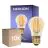 Multipack 10x Noxion Lucent Lustre LED E27 Con Filamento Ámbar 4.5W 400lm - 822 Luz Muy Cálida | Regulable - Reemplazo 35W