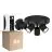 Multipack 6x D'Lite Luz de techo Trop Arenoso Negro | Apta Para 3x GU10
