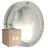 Multipack 6x Nordlux Malte Luz De Pared Acero Galvanizado Gris | 240mm - IP54 - Apta para E27