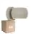 Multipack 6x Nordlux Belir Luz De Pared Metal Marrón Up & Down | Apta para 2x G9