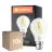 Multipack 10x Ledvance Classic Performance LED Bulbo B22d Pera con Filamento Clara 6.5W 806lm - 827 Luz muy Cálida | Reemplazo 60W