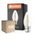 Multipack 10x Ledvance Classic Performance LED Bulbo B22d Vela con Filamento Clara 4W 470lm - 827 Luz muy Cálida | Reemplazo 40W