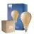 Multipack 2x Philips Classic LED Bulbo E27 Pera Oro 7W 470lm - 818 Luz muy Cálida | Regulable - Reemplazo 40W