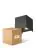 Multipack 4x D'Lite Luz De Pared Elingen Aluminium Negro Up & Down 4.9W 480lm - 830 Luz Cálida | IP65 - Sensor De Luz