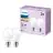 Multipack 2x Philips Bulbo LED E27 Pera Mate 7W 806lm - 827 Luz Muy Cálida