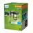 Philips Solar Radii Luz De Pared Metal Negro 1.3W 250lm - 830 Luz Cálida | IP44