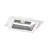 Downlight LED Wallwasher Wally Maxi Blanco 46W 6400lm 70x75D - 840 Blanco Frio - 238x145mm