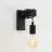 Eglo Luz De Pared Townshend Madera Negro | Apta para E27