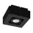 Eglo Techo Foco Mendoza Acero Negro 4.7W 345lm - 830 Luz Cálida | Regulable - Apta para GU10