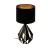 Eglo Lámpara De Mesa Carlton 5 Acero Negro Cobre | IP20 - Apta para 1x E27 