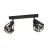 Eglo Luz de techo Carlton 7 Acero Negro Cobre | IP20 - Apta para 2x E27 