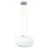 Eglo Colgante De Luz Optica Acero Níquel Satinado | Apta para 2x E27