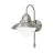 Eglo Luz De Pared Sidney Acero Inoxidable | IP44 - Apta para 1x E27 - Sensor De Movimiento