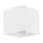 Eglo Luz De Pared Calpi Aluminium Blanco Up & Down 3.3W 340lm - 830 Luz Cálida | IP44 