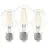 Multipack 3x Eglo LED Pera E27 Con Filamento Clara 21W 806lm - 827 Luz Muy Cálida | Reemplazo 60W