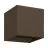Eglo Luz De Pared Calpi 3 Aluminium Oxidado Up & Down 2.8W 420lm - 830 Luz Cálida | IP54