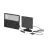 Eglo Luz De Pared Panettieri Solar Negro 8W 1600lm - 840 Blanco Frio | IP65 - Sensor De Movimiento