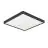Eglo Luz de techo Iluminación de baño Fueva 6 Plástico Negro 7W 1100lm - 827-840-865 CCT