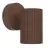Eglo Luz De Pared Tomelloso Al Aire Libre Aluminium Oxidado | Apta para GU10