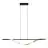 Eglo Colgante De Luz Conaprato Acero Brushed Latón, Negro 20W 2500lm - 827-840-865 CCT | Regulable