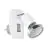 Eglo Luz De Pared Mini 4 Lamp con Enchufe Blanco Cromo 2.8W 250lm - 820-830 Ajustable Blanco | IP20 - Incl. 1x GU10