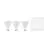 Multipack 3x Eglo Foco LED GU10 4.9W 420lm - 827-865 Ajustable Blanco + RGB | Zigbee Regulable - Reemplazo 40W