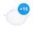 Multipack 15x Bright Choice Downlight LED UltraSlim 15W 1200lm 110D - 840 Blanco Frio | 190mm - Recorte 175mm