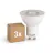 Multipack 3x Sylvania RefLED ES50 Foco LED GU10 PAR16 230lm 36D - 830 Luz Cálida | Reemplazo 25W