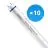 Multipack 10x Philips Tubo LED T8 MASTER (EM/Mains) Ultra Output 14.7W 2500lm - 865 Luz de Día | 120cm - Reemplazo 36W