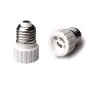 Adaptador para portalámparas E27 => GU10 Blanco