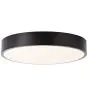 Brilliant Slimline Luz de techo Metal Plástico Negro Blanco 22W 2400lm - 830 Luz Cálida | 330mm