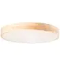 Brilliant Slimline Luz de techo Metal Madera Plástico Madera Blanco 34W 3800lm - 830-865 CCT | 500mm - Mando A Distancia Regulable