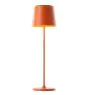 Brilliant Lámpara De Mesa Kaami Metal Plástico Naranja 2W 310lm - 830 Luz Cálida | 100mm - IP44 - Al Aire Libre - Regulable 