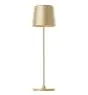 Brilliant Lámpara De Mesa Kaami Metal Plástico Oro 2W 310lm - 830 Luz Cálida | 100mm - IP44 - Al Aire Libre - Regulable 
