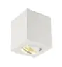 SLV Triledo Luz de techo Aluminium Blanco Cuadrado 7.6W 640lm 38D - 830 Luz Cálida